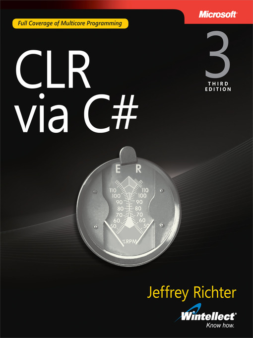 Title details for CLR via C# by Jeffrey Richter - Available